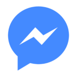 Facebook Icon for Messanger - contact us